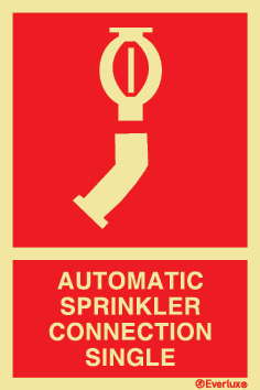 Automatic Sprinkler Connection - Single