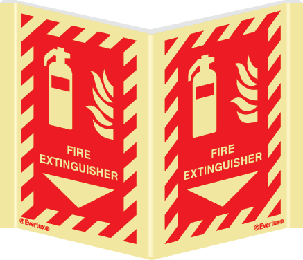 Fire Extinguisher Below