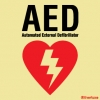 Automated External Defibrillator (AED) Location Sign
