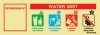 Fire Extinguisher Agent Identification Sign - WATER MIST